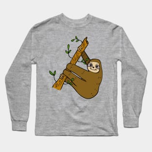 Another Cute Sloth Design Long Sleeve T-Shirt